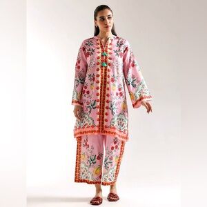 ETHNC PAKISTANI DESIGNER PRINTED SUIT